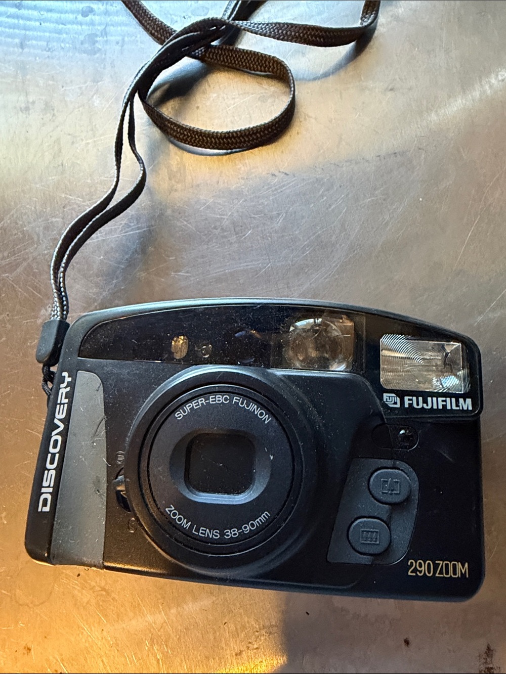 Fujifilm Discovery 290 Zoom Film Camera - Black